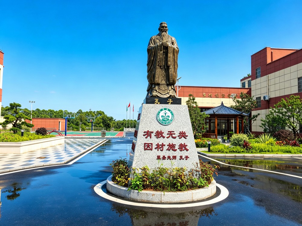 志恒教育培训中心肇庆分站孔子像